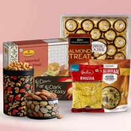 Exclusive Dry Fruits N Chocolates Diwali Combo 1