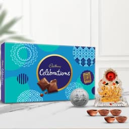 Delicious Cadbury Celebration n Laxmi Ganesh Mandap Gift Combo 1