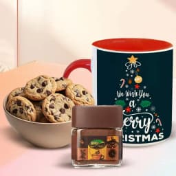 Ideal Xmas Coffee Hamper with Choco Chip Cookie 1