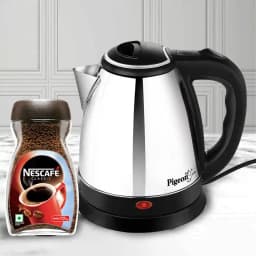 Lovely Xmas Gift of Pigeon Electric Kettle with Coffee 1