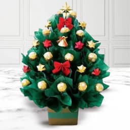 Divine Xmas Tree Full of Handmade Chocolates 1