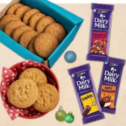 Tasty Cadbury Chocolates n Cookie Gift for Xmas 1