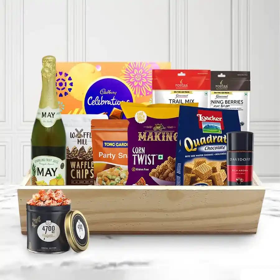 Special Gourmet Gift Basket for Xmas