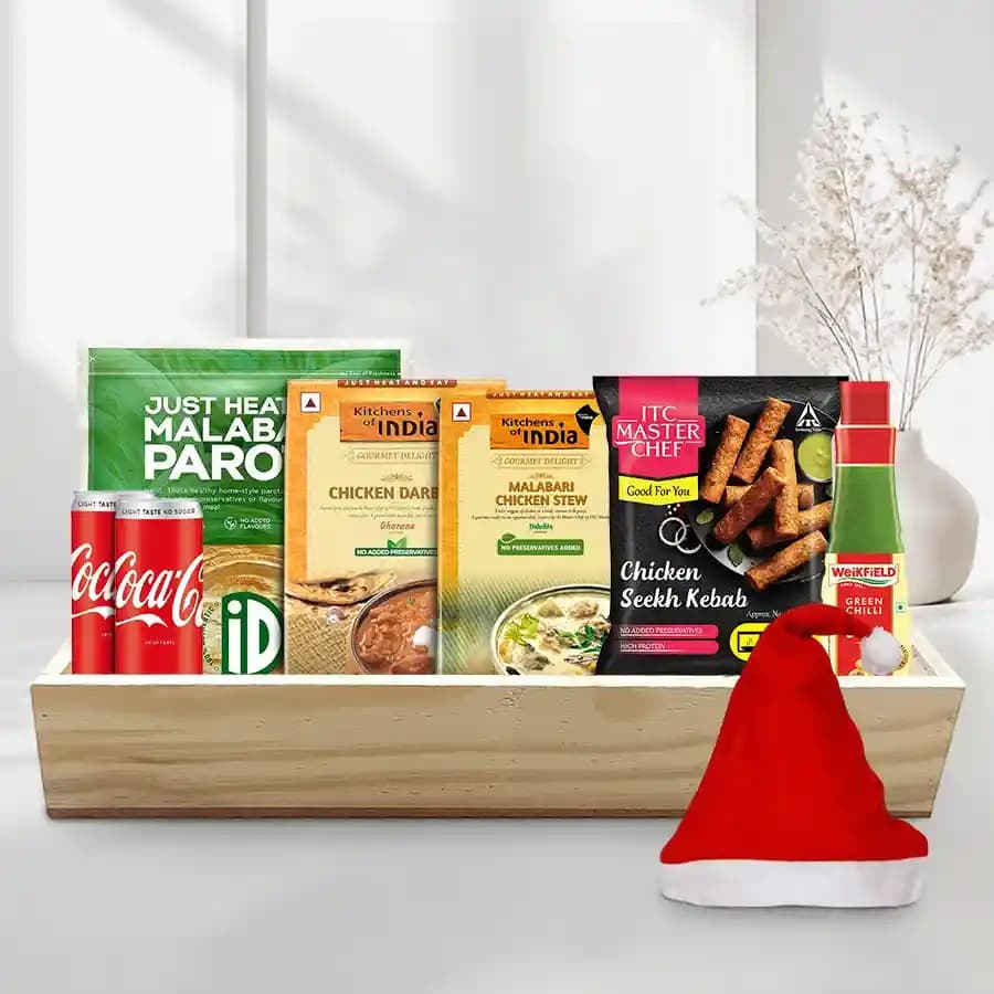Exciting Treat of Non Veg Lunch Hamper for Xmas