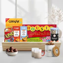 Santas Choice Evening Party Snacks Basket 1