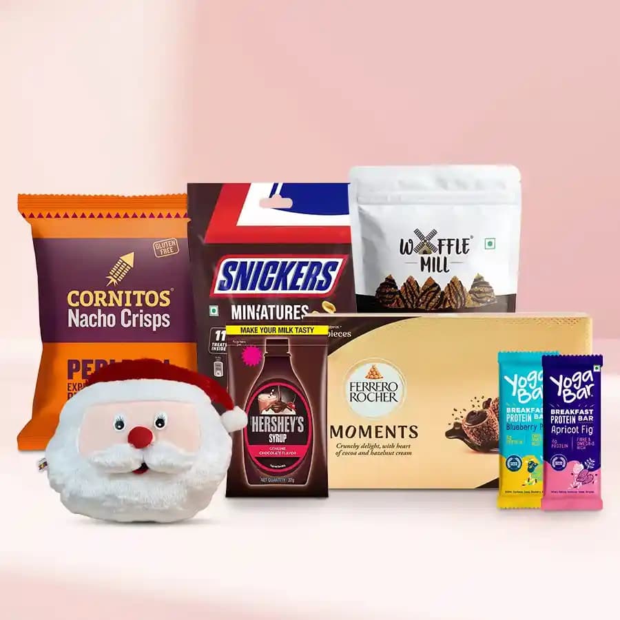 Magical Santa Cushion Filled with Chocolates