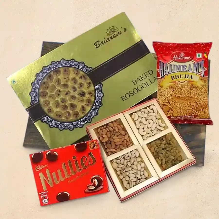 Delightful Balaram Mallick Sweet Treats with Nutty Surprise