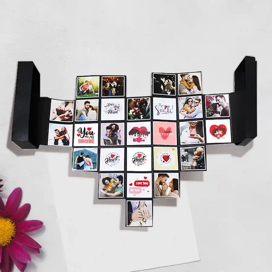 Spectacular Gift of Personalized Pop Out Heart Maze Card