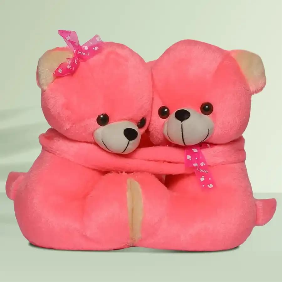 Charming Double Headed Teddy Bear