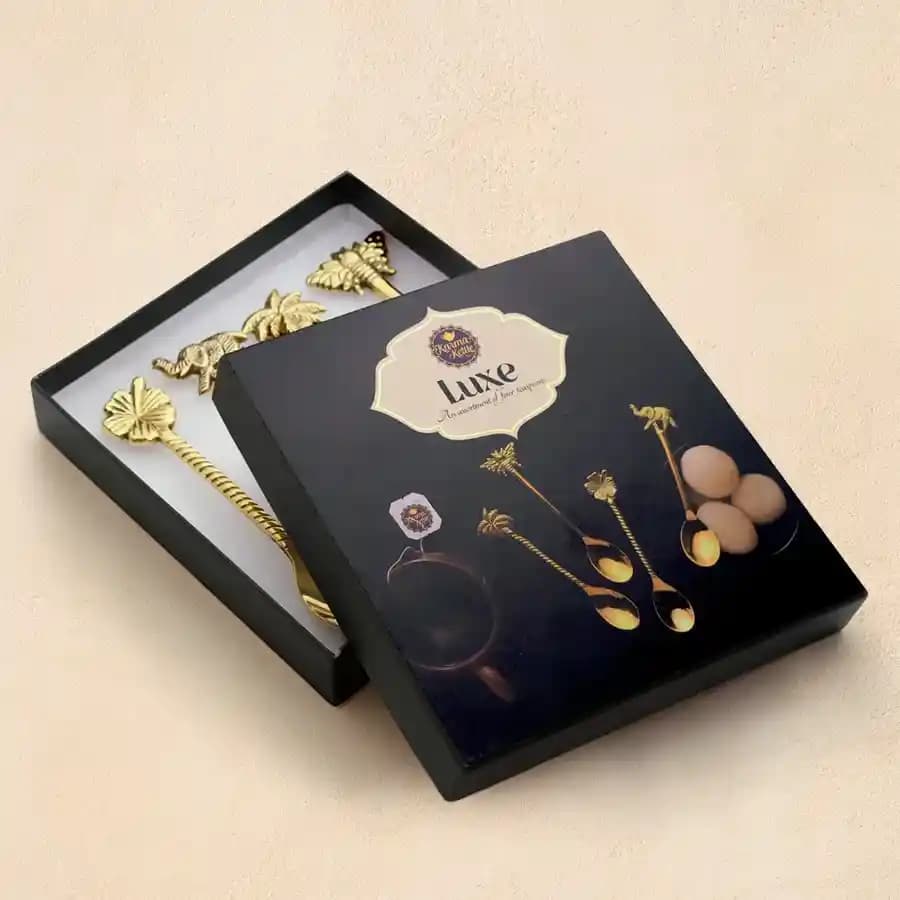 Ethereal Brass Teaspoon Collection