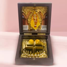 Auspicious Shirdi Saibaba Charan Paduka Gift Box 1