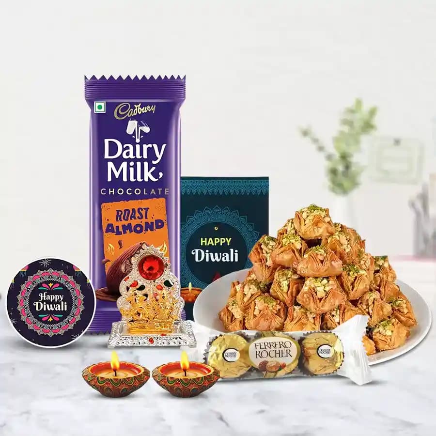 Delicious Pyramid Baklava N Flirty Ferrero