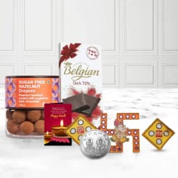 Sugar-free Hazelnut Dragee and Belgian Chocolate 1