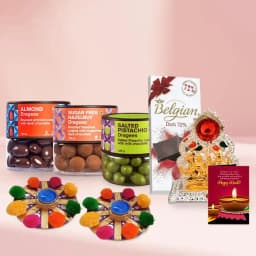 Assorted Dragees N Belgian Chocolate Bar 1