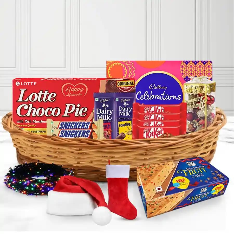 Exclusive X-Mas Cakes N Chocolate Assortments Hamper