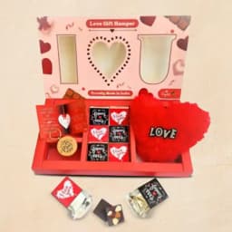 Charming Chocolate Love Basket 1