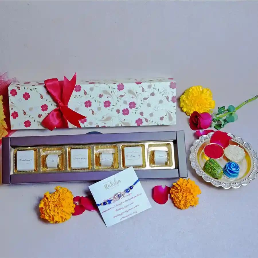 Premium Chocolate Rakhi Hamper