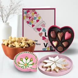 Diya, Sweets, Chocolates Hamper 1