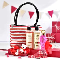 Multicolored Purse N Pamper Hamper 1