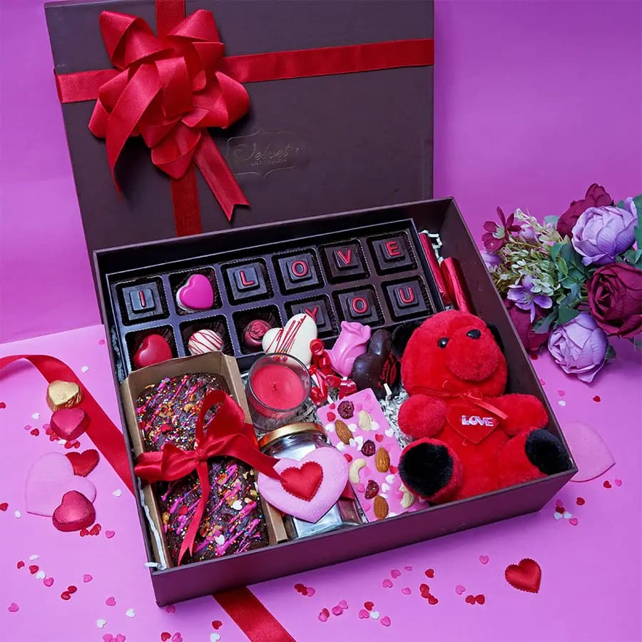 Cuddles N Chocolates Gift Hamper