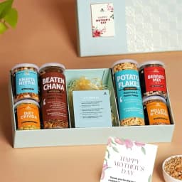 Mother’s Day Snacks Gift Box N DIY Grow Kit Combo 1