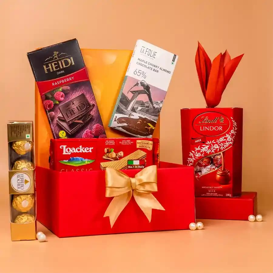 Choco Extravaganza Gift Basket