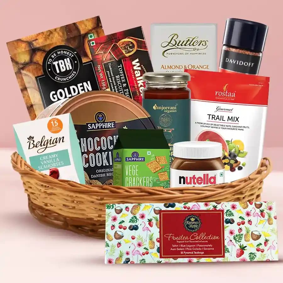 Gourmet Delight Snacks Hamper