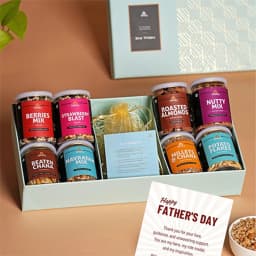 Delectable Fathers Day Snacks N DIY Grow Kit Hamper 1