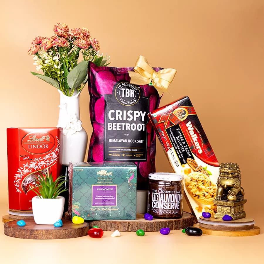 Luxury Chocolate & Snack Delight Hamper
