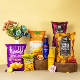 Gourmet Spirits and Snack Celebration Hamper 1