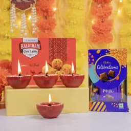 Festive Sweet Treat N Diya Gift 1