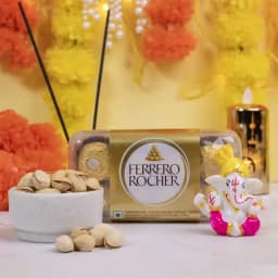 Spiritual N Sweet Indulgence Basket 1