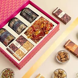 Choco Nut Delight Gift Set with Gourmet Mukhwas 1