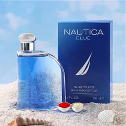 Everlasting Fragrance of Nautica Blue EDT for Men with free Roli Tilak and Chawal 1