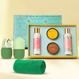 Wonderful Skin Care Gift Kit With Face Roller N Towel 1