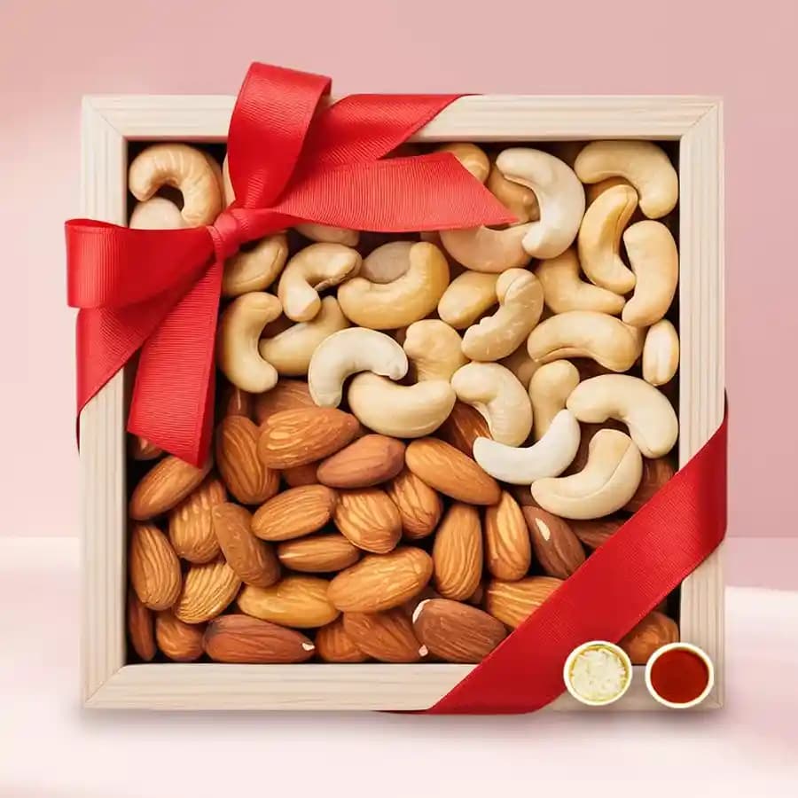 Yummy Dry Fruits Box for Bhai Dooj
