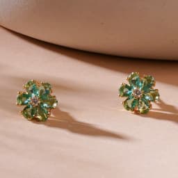 Fresh Breeze Mint Stone Studs 1