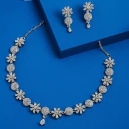 Trendy AD Jewellery Set 1