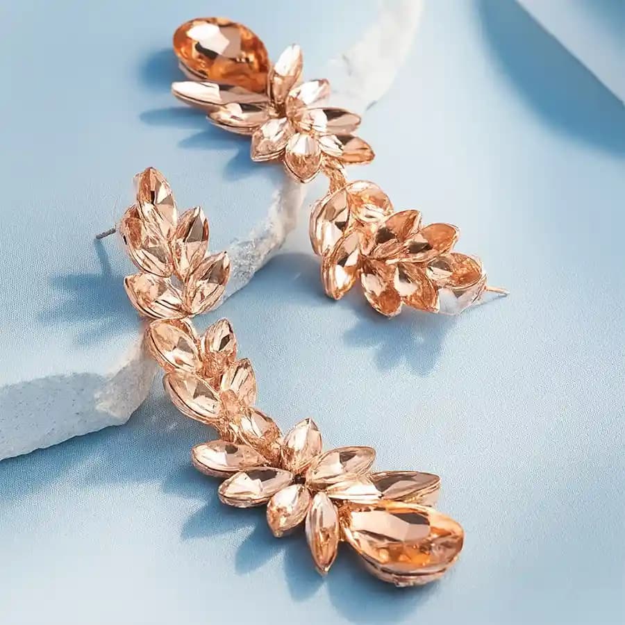 Sparkling Swiss Zircon Earrings