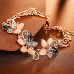 Elegant Rose Gold Bracelet 1