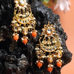 Sparkling Kundan Earrings 1