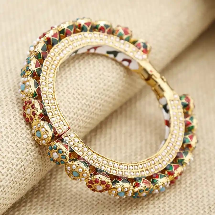 Stylish Multi Embellish Bracelet