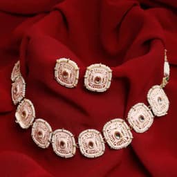 Charming Pink Kundan Jewel Collection 1