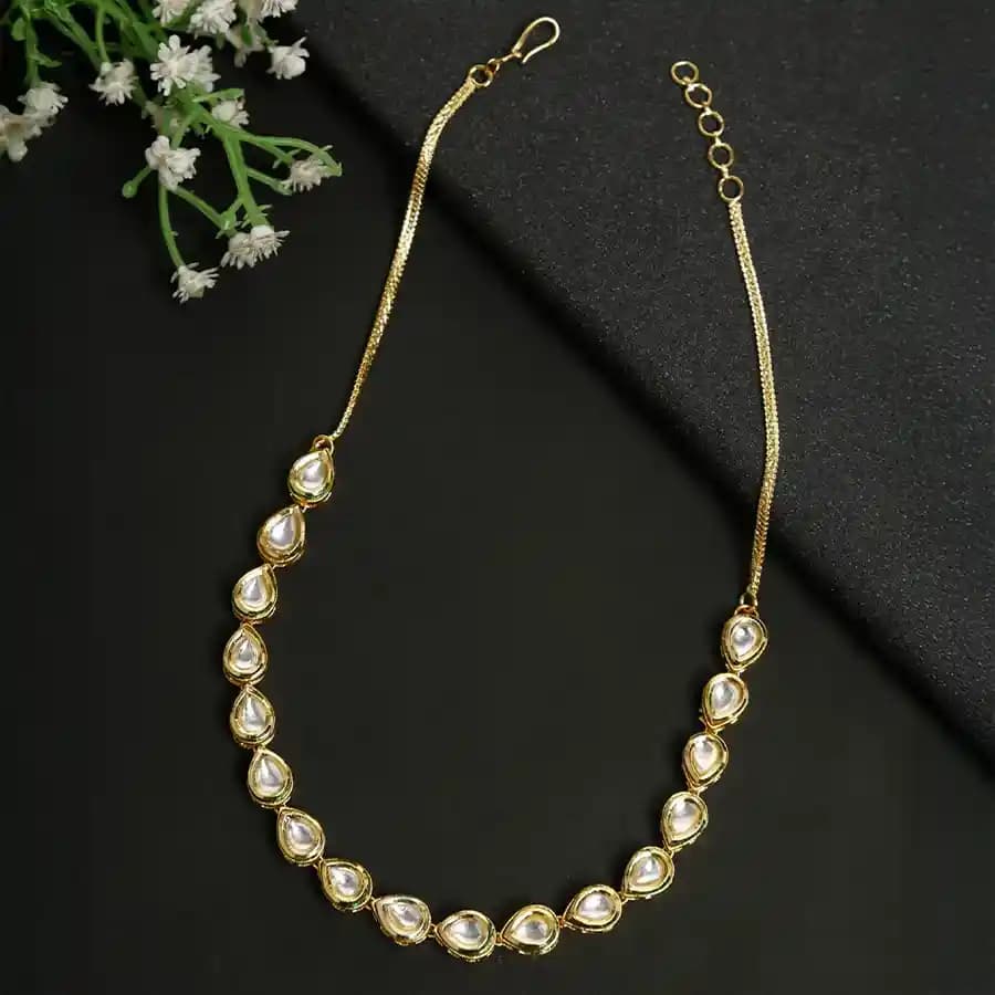 Traditional Kundan Grace Necklace