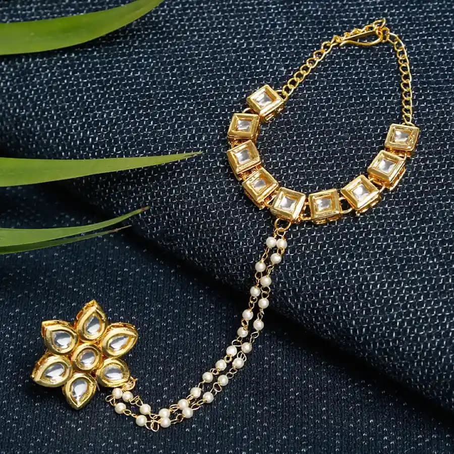 Opulent Kundan Bracelet
