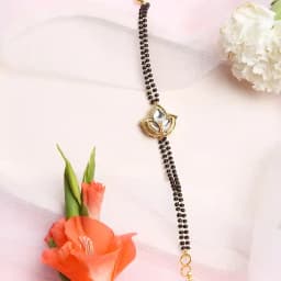 Magnificient Kundan Bracelet Mangalsutra 1