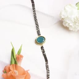 Fancy Kundan Bracelet Mangalsutra 1