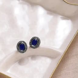 Chic Sapphire Studs 1