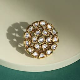 Timeless Kundan Beauty Ring 1