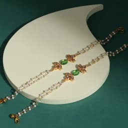 Dazzling Kundan Anklets Gift Set 1